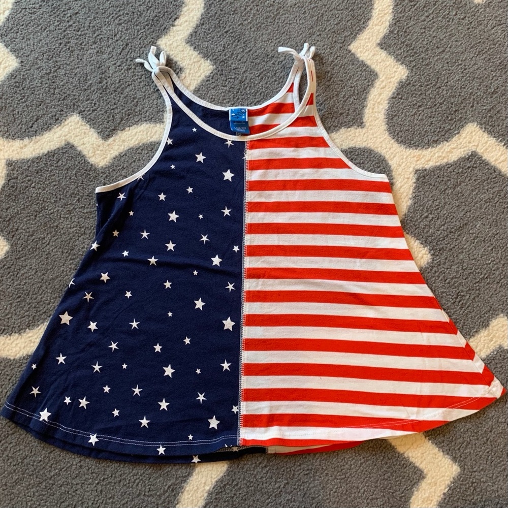 Star Spangled 4th of July Tank Top